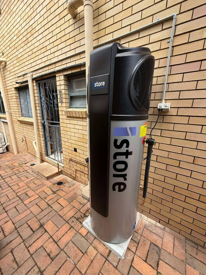 iStore 270L Heat Pump Hot Water System - Installed Today