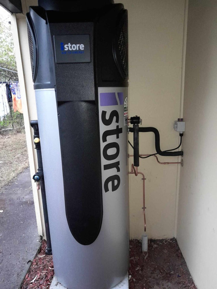 iStore 270L Heat Pump Hot Water System - Installed Today