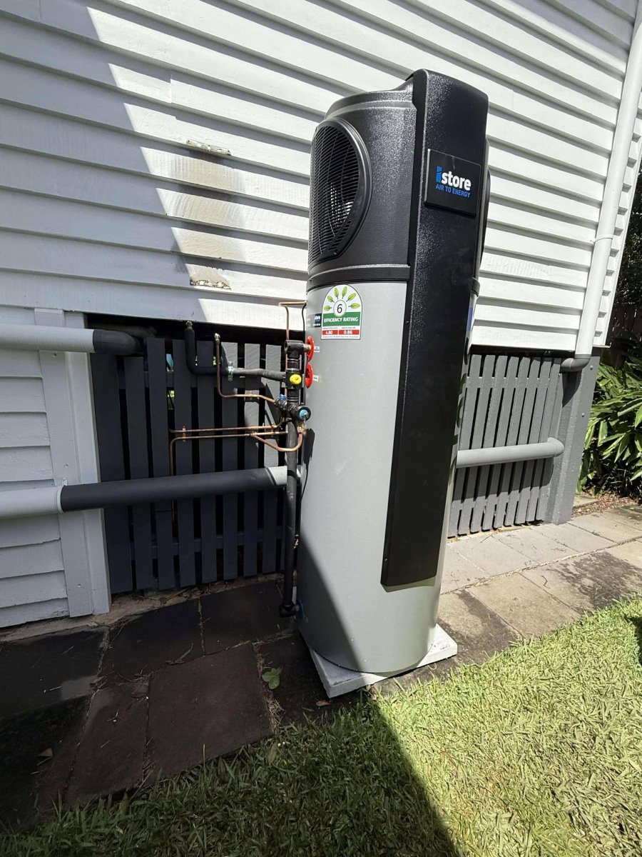 iStore 270L Heat Pump Hot Water System - Installed Today