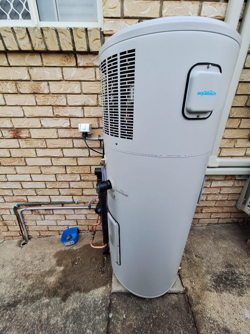 Aquatech X6 Rapid 210L Heat Pump Hot Water System - Installed Today