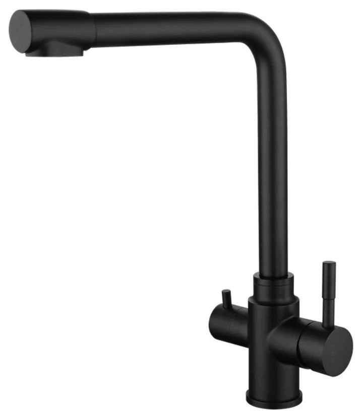 WFW 3-Way Kitchen Mixer Tap (Black High-Rise)