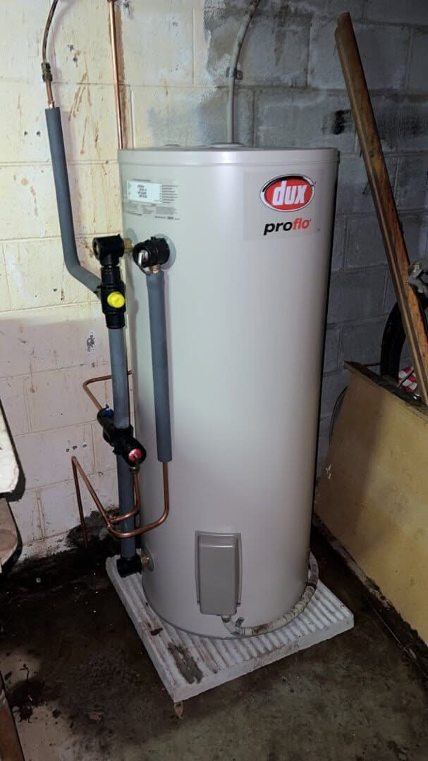 Dux 160L Electric Hot Water System - Installed Today