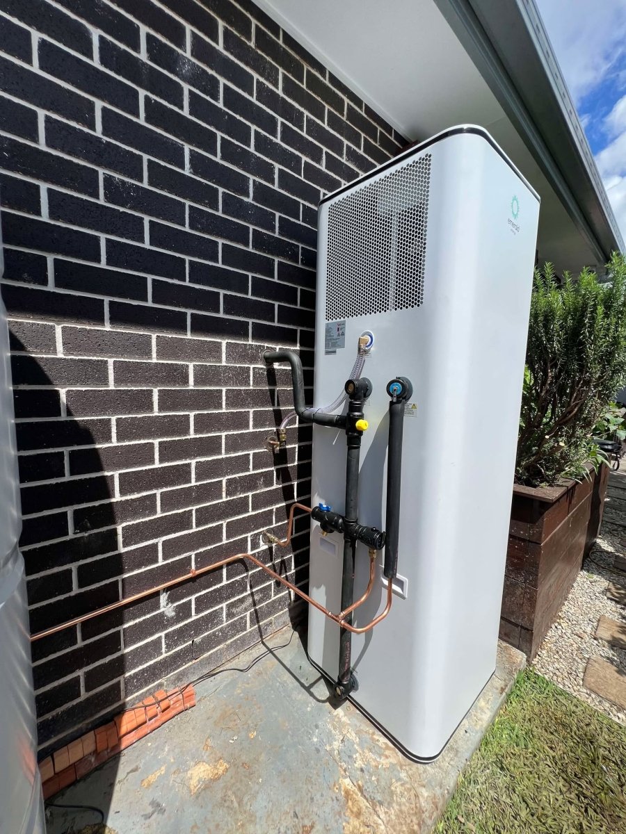 Emerald Plant 320L + E - Heater Heat Pump Hot Water System - Installed Today