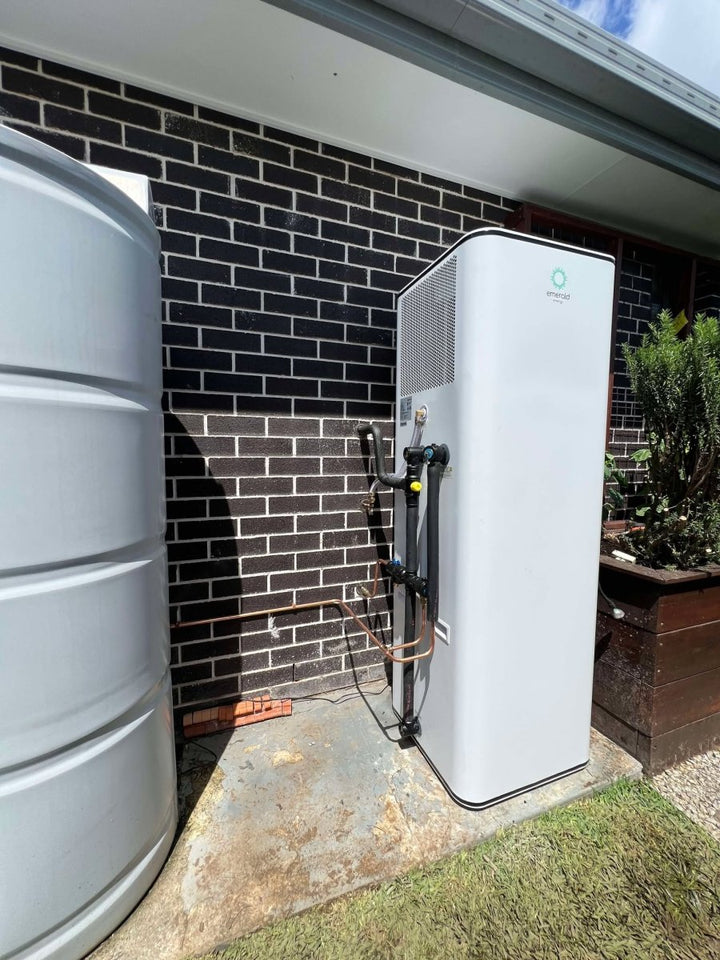 Emerald Plant 320L + E - Heater Heat Pump Hot Water System - Installed Today