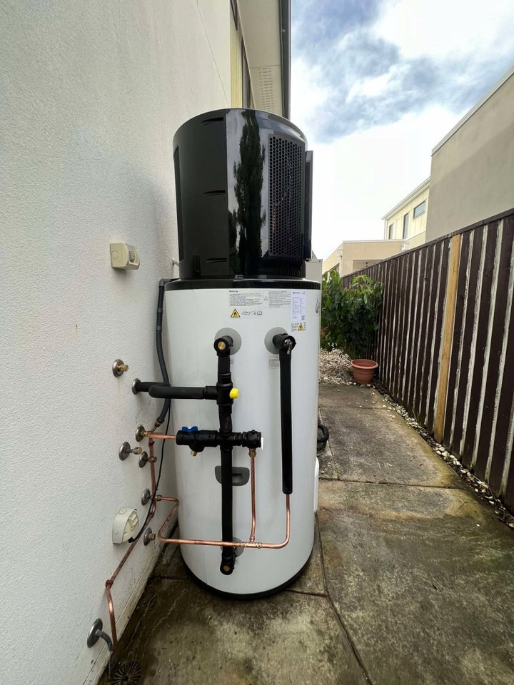 Envirosun M9 330L Heat Pump Hot Water System - Installed Today