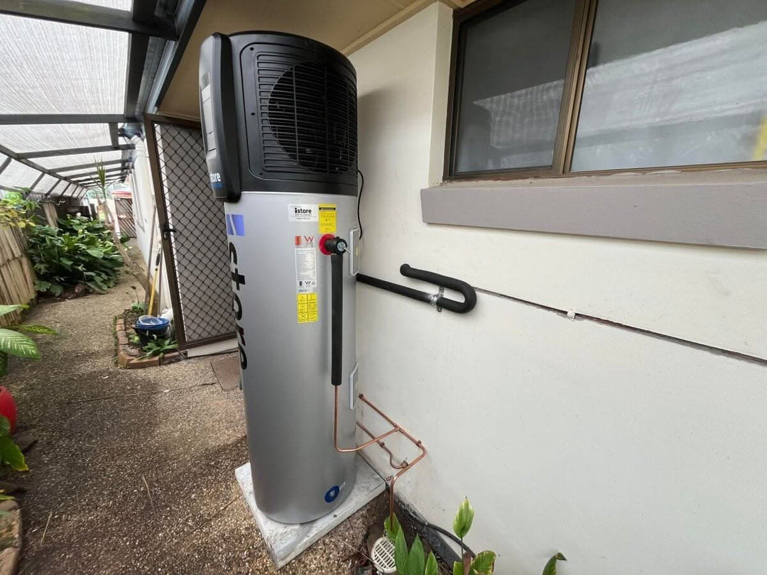 iStore 180L Heat Pump Hot Water System - Installed Today