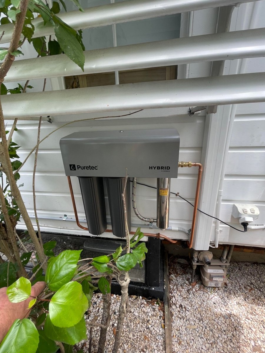 Puretec Installation Puretec G13 Whole House UV Twin Filter System – Installed Today