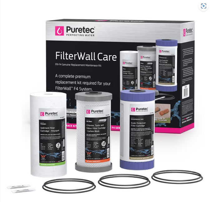 Puretec FR - F4 Factory Service Kit (Suits filter Wall F4) - Installed Today