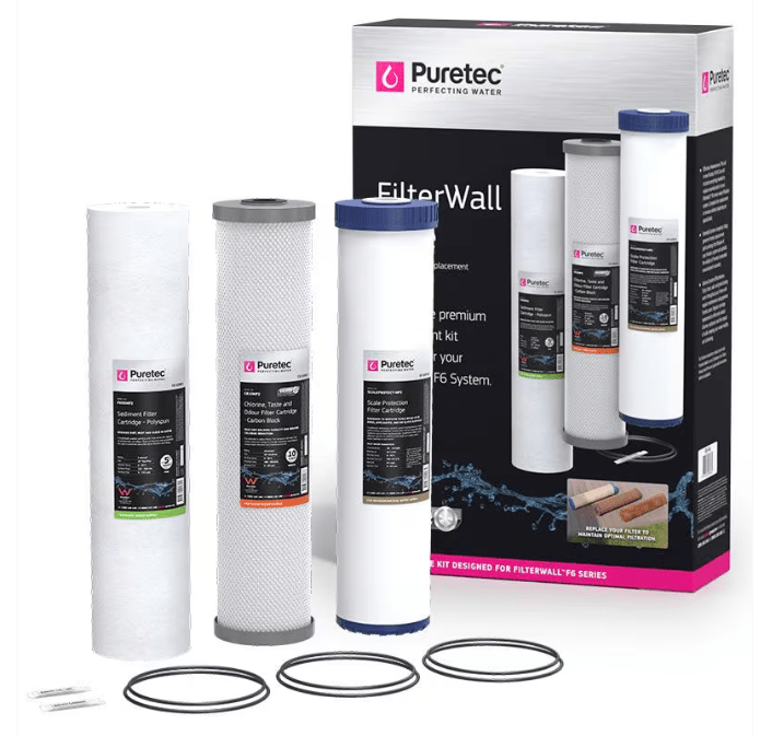 Puretec FR - F6 Factory Service Kit (Suits Filter Wall F6) - Installed Today