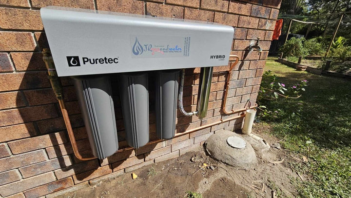 Puretec G12 Whole House UV Twin Filter System - Installed Today