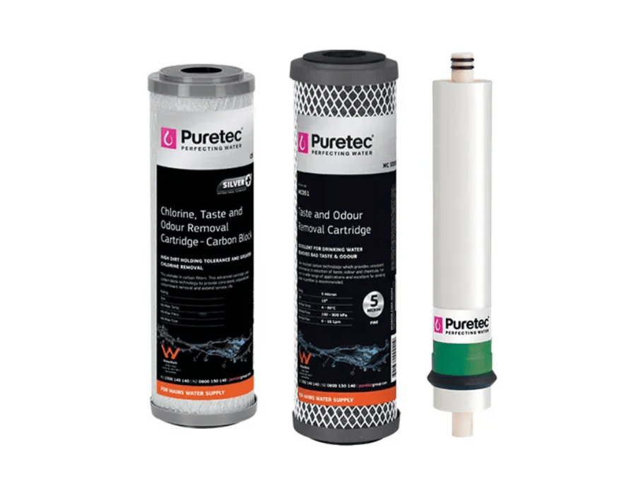 Puretec RO270 JR Service Kit (CB951, MC051 & RET1812 - 75) - Installed Today