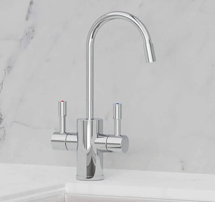 Puretec Sparq H2 Chrome Tap with Underbench Boiling and Ambient Filtered Water Unit - Installed Today