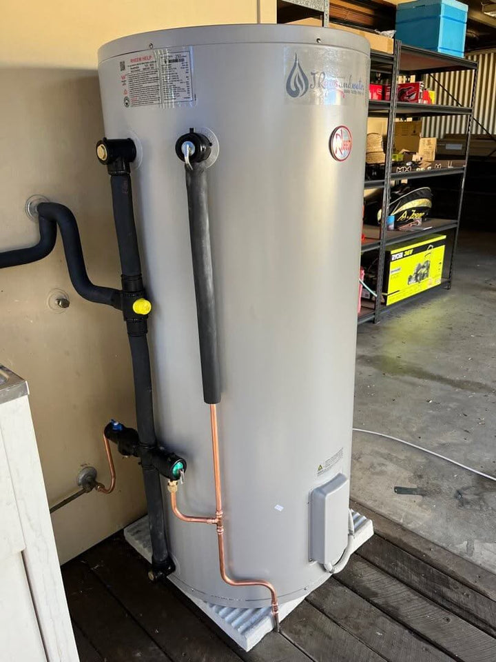 Rheem 250L Electric Hot Water System - Installed Today