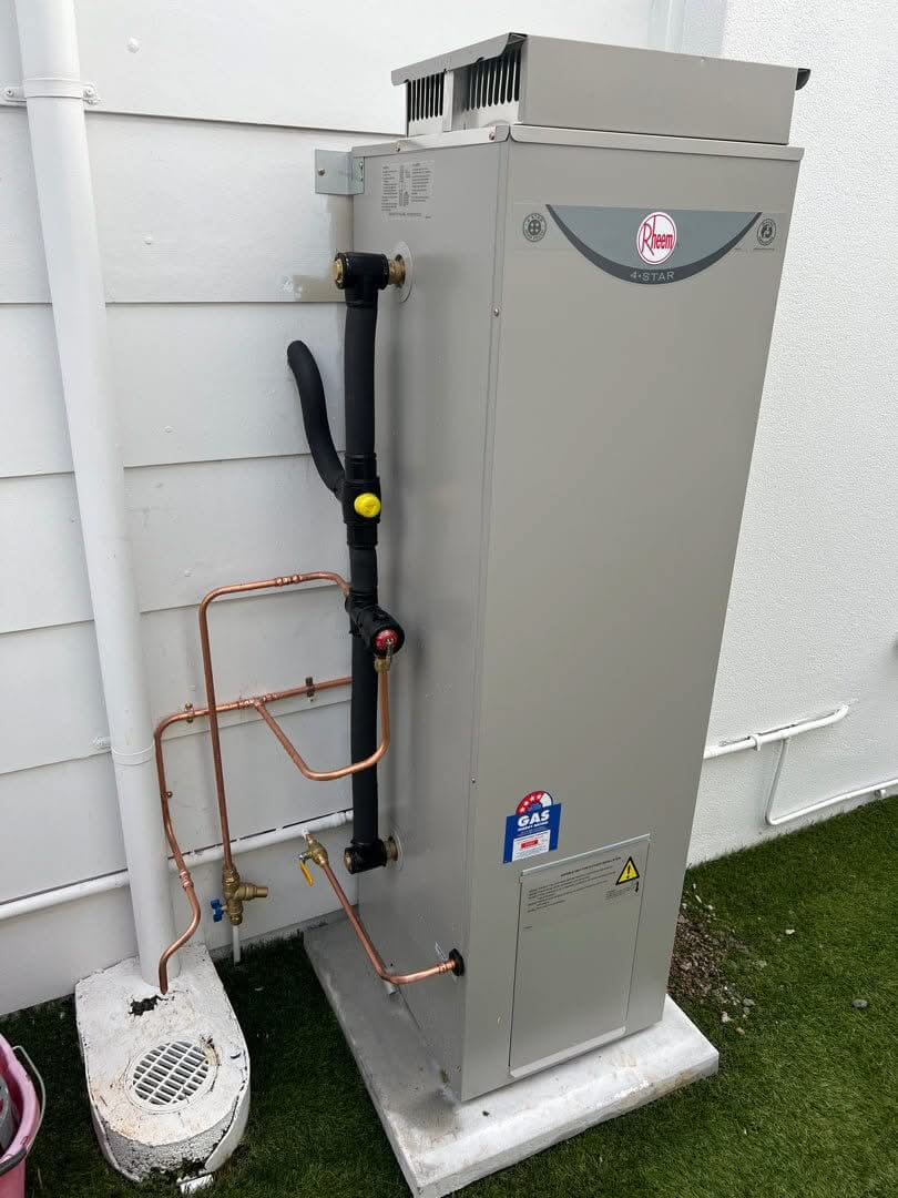 Rheem 4 - Star 135L LPG Gas Hot Water System - Installed Today