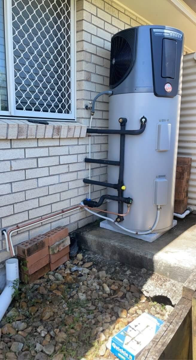 Rheem AmbiHeat 270L Heat Pump Hot Water System - Installed Today