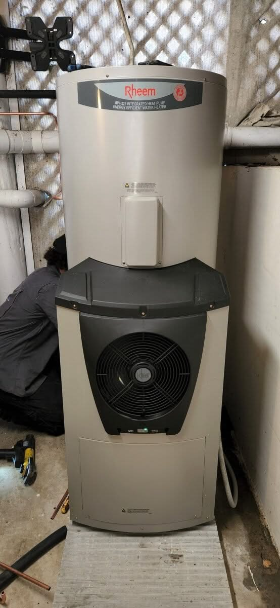 Rheem Mpi 325L Heat Pump Hot Water System - Installed Today