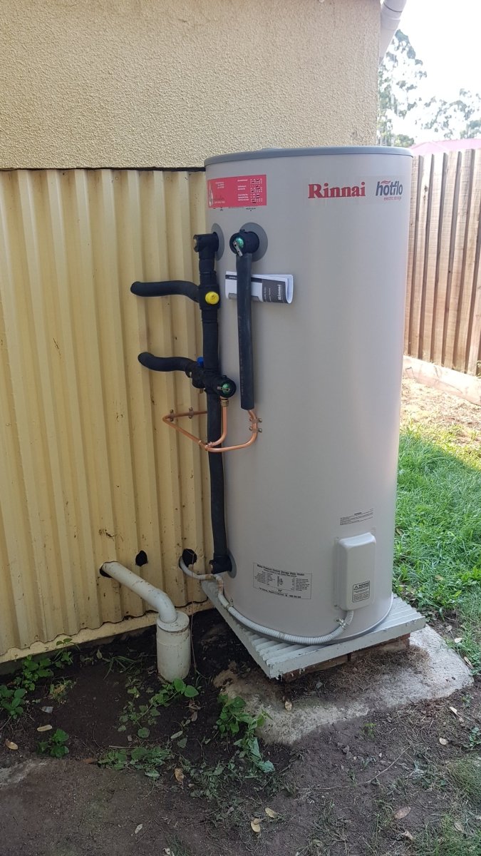 Rinnai 315L Electric Hot Water System - Installed Today