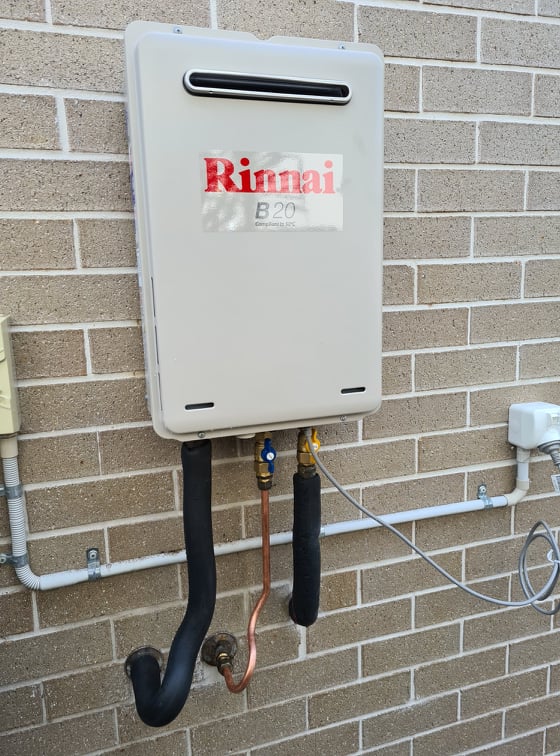 Natural Gas Rinnai B20 Hot Water System Installation Manual Rinnai