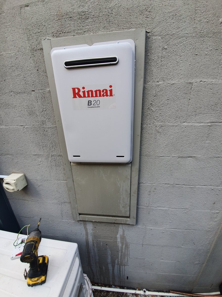 Rinnai B16 Natural Gas Hot Water System - Installed Today