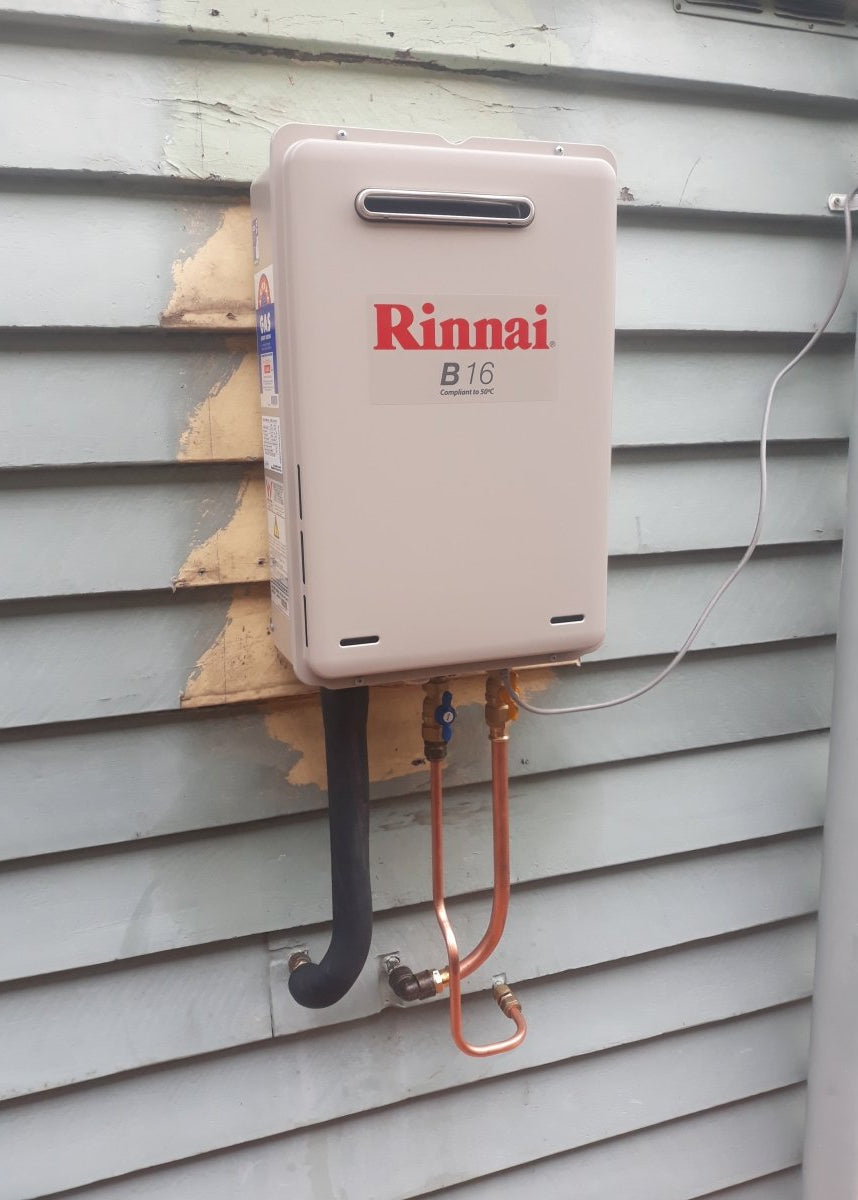 Rinnai B16 Natural Gas Hot Water System - Installed Today