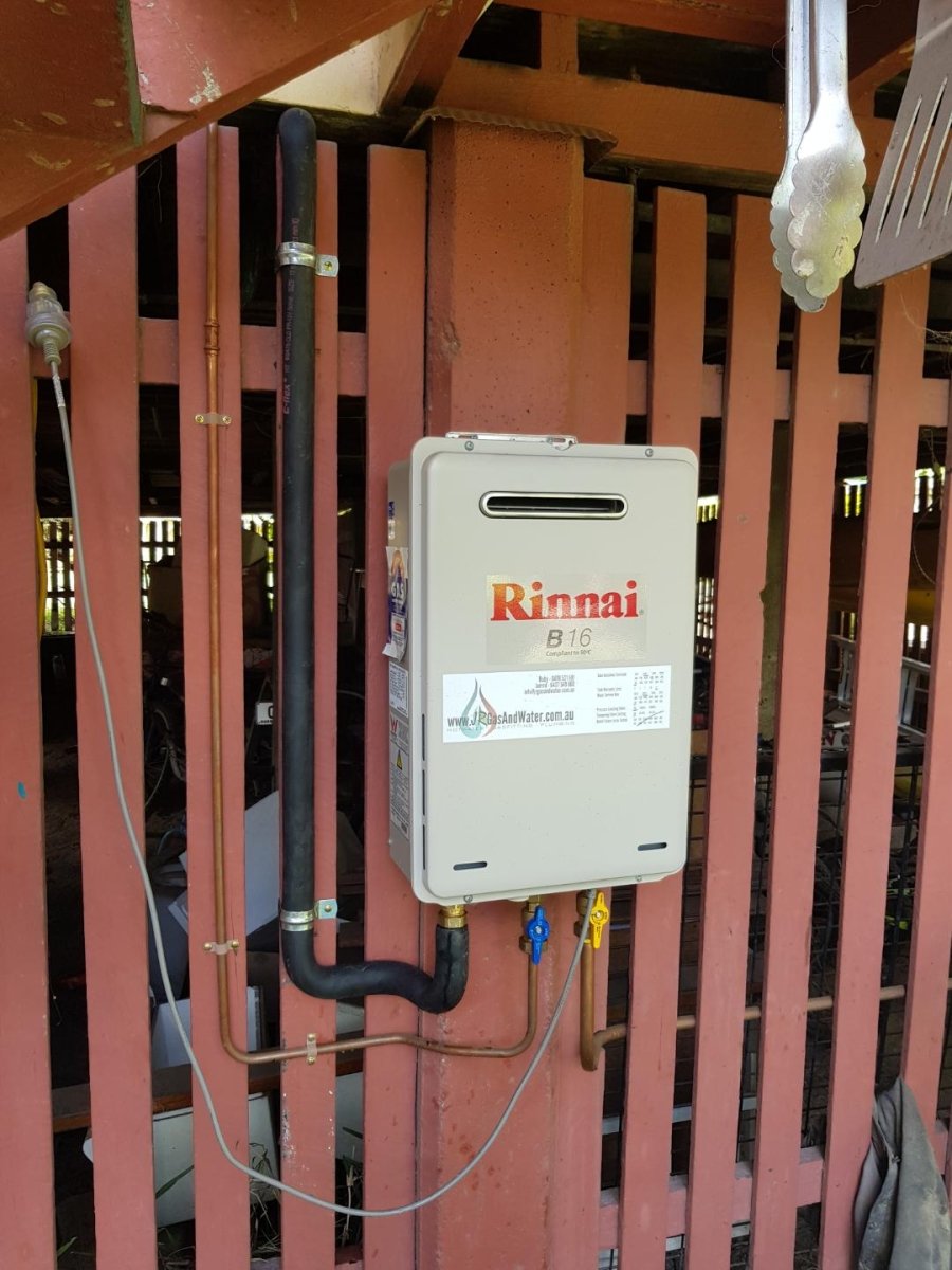 Rinnai B16 Natural Gas Hot Water System - Installed Today