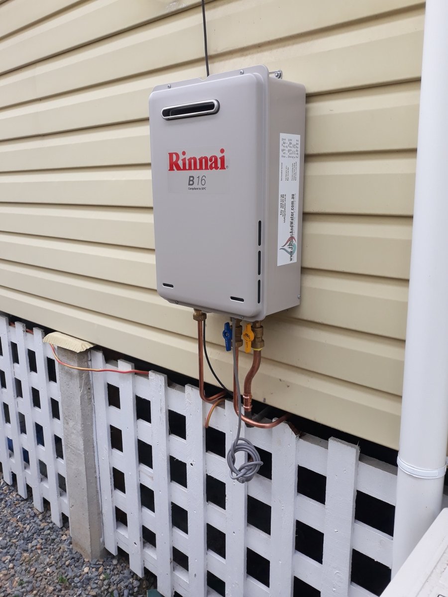 Rinnai B16 Natural Gas Hot Water System - Installed Today