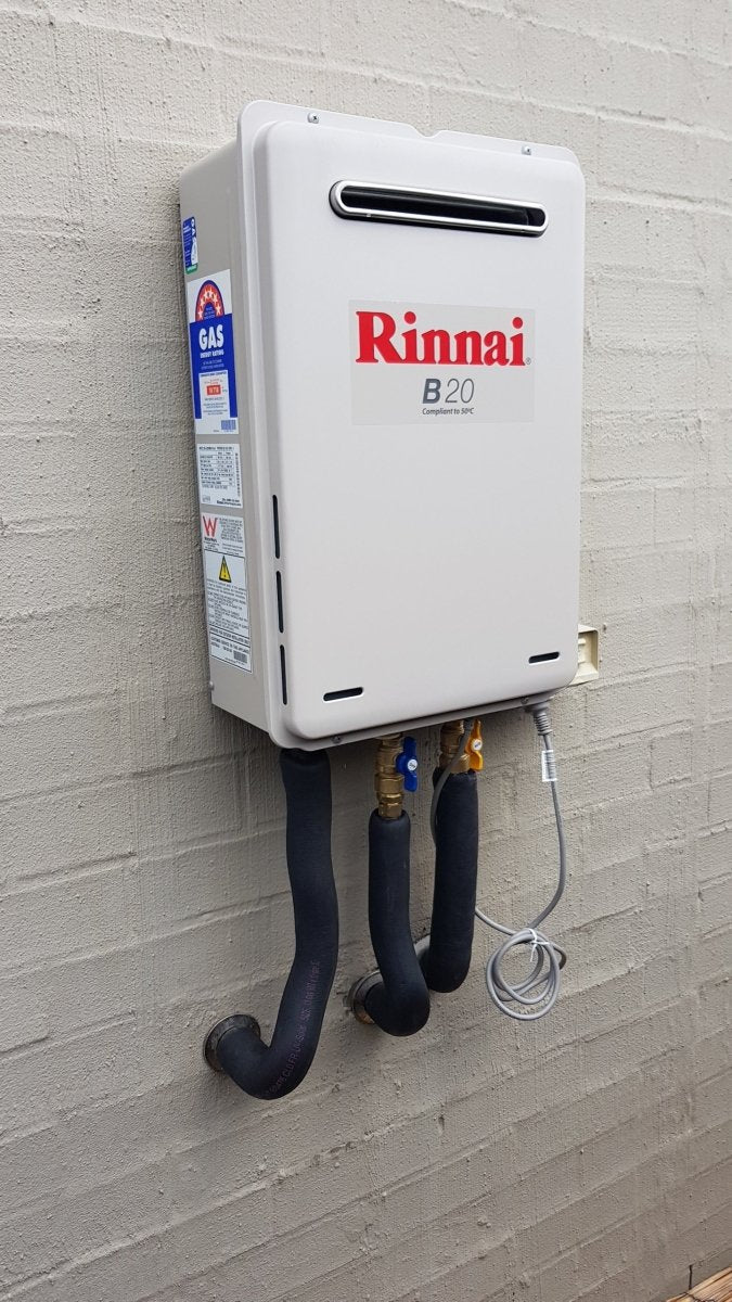 Rinnai B20 LPG Gas Hot Water System - Installed Today