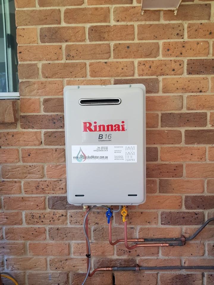 Rinnai B26 Natural Gas Hot Water System - Installed Today