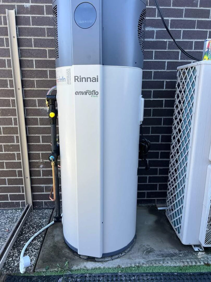 Rinnai E - Series 265L Heat Pump Hot Water System - Installed Today