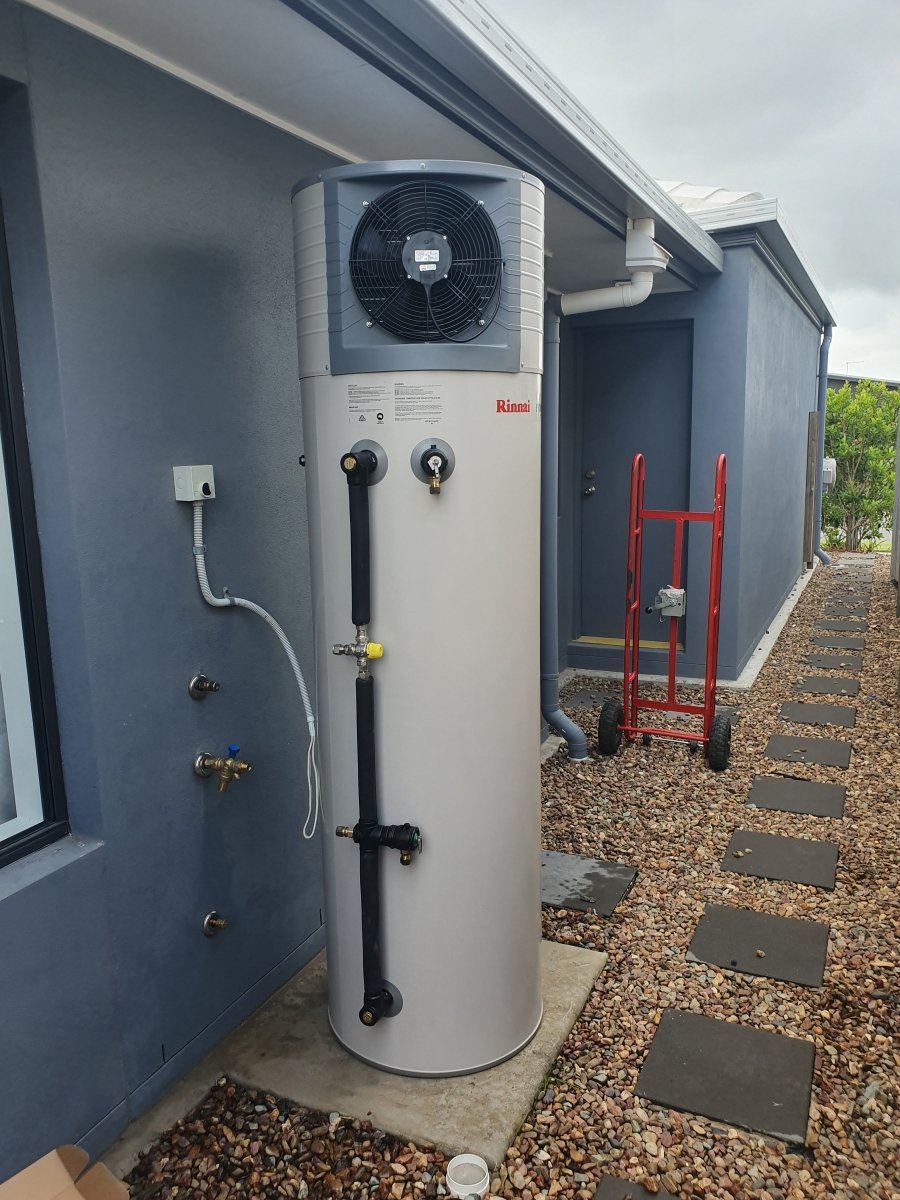 Rinnai Enviroflo GR - Series 300L Heat Pump Hot Water System - Installed Today