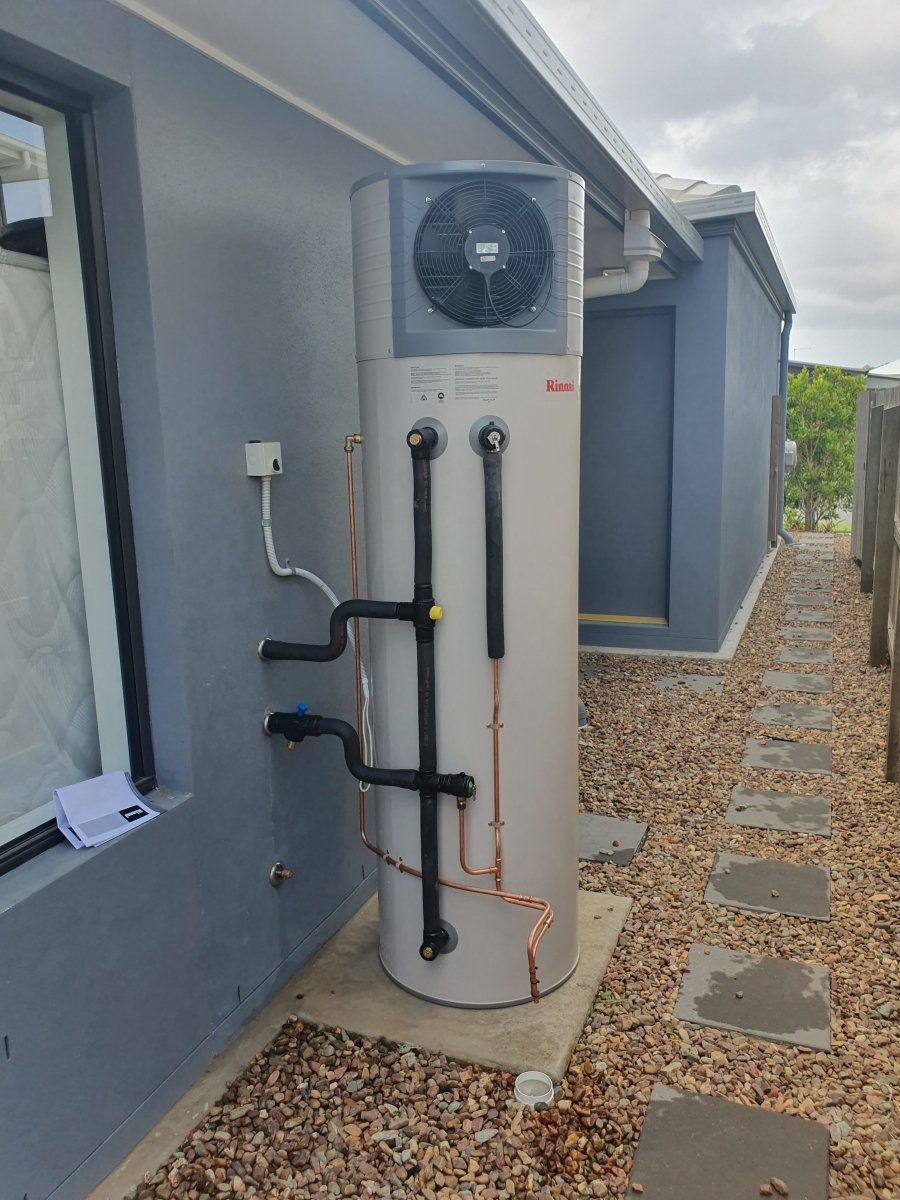 Rinnai Enviroflo GR - Series 300L Heat Pump Hot Water System - Installed Today