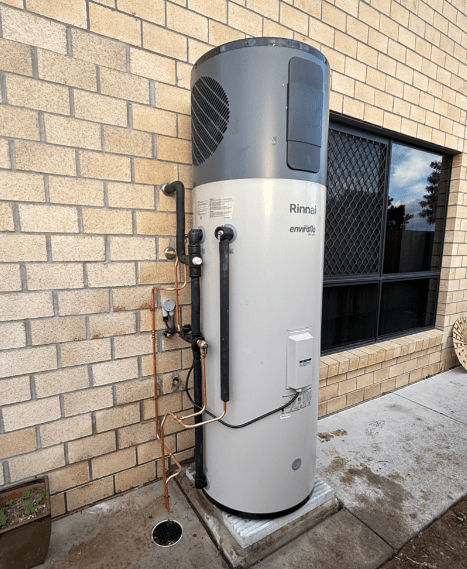 Rinnai Enviroflo GR - Series 300L Heat Pump Hot Water System - Installed Today