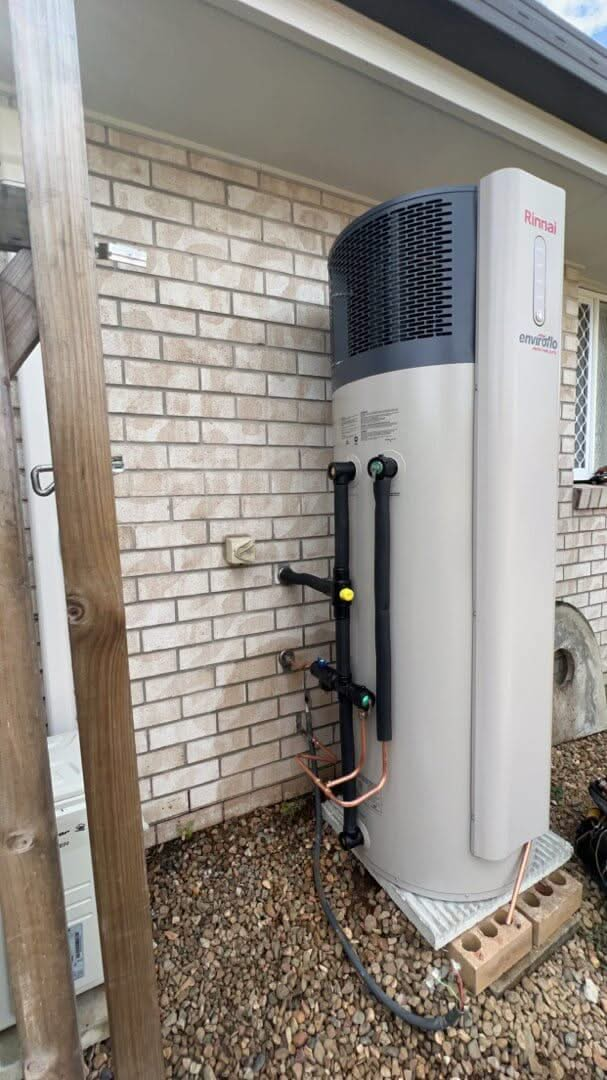 Rinnai Enviroflo V2 250L Heat Pump Hot Water System - Installed Today