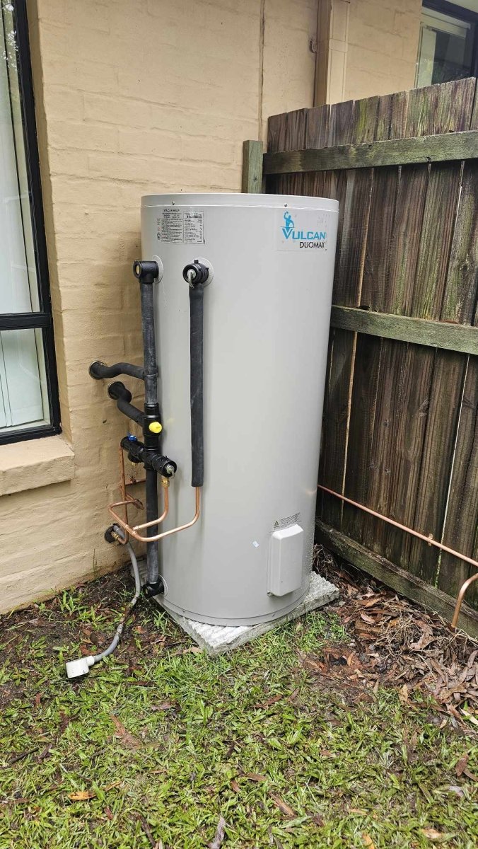 Vulcan 125L Electric Hot Water System - Installed Today