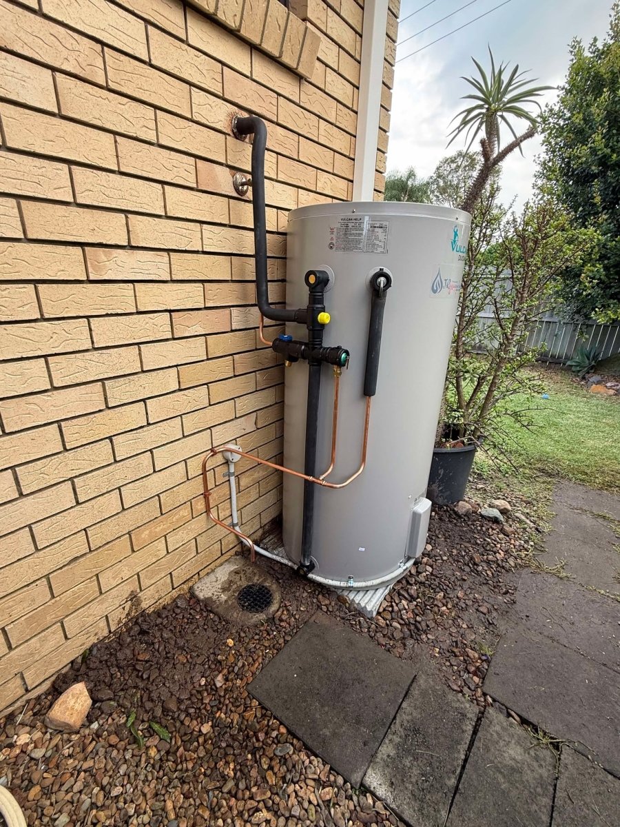 Vulcan 160L Electric Hot Water System - Installed Today