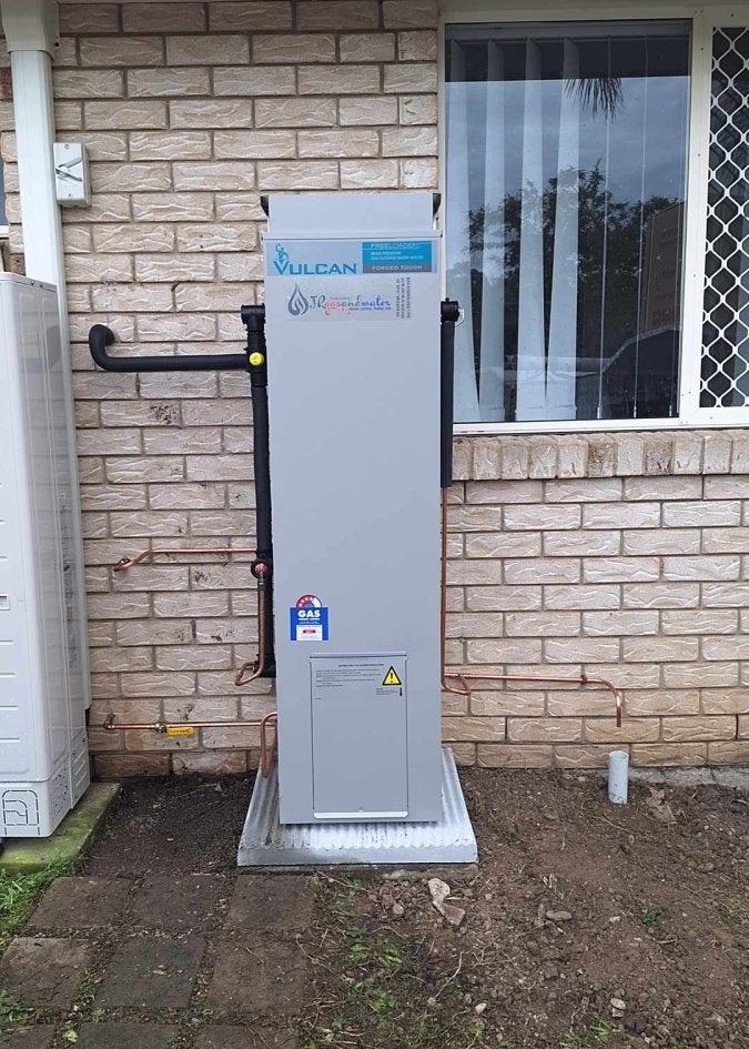 Vulcan 4 - Star 135L LPG Gas Hot Water System - Installed Today