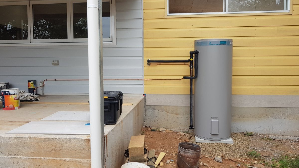 Vulcan 400L Electric Hot Water System - Installed Today