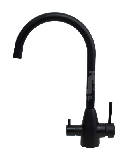 WFW 3 - Way Kitchen Mixer Tap (Black High - Loop) - Installed Today