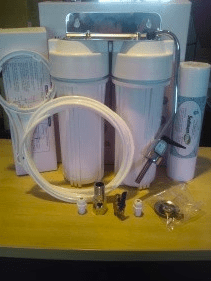 WFW Twin Economy Undersink Service Kit Water Filter System - Installed Today