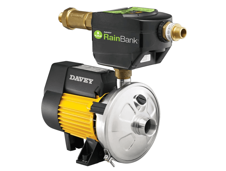 Davey Rainbank KRB2 Surface Mount Pump + Mains Backup + Controller - Installed Today