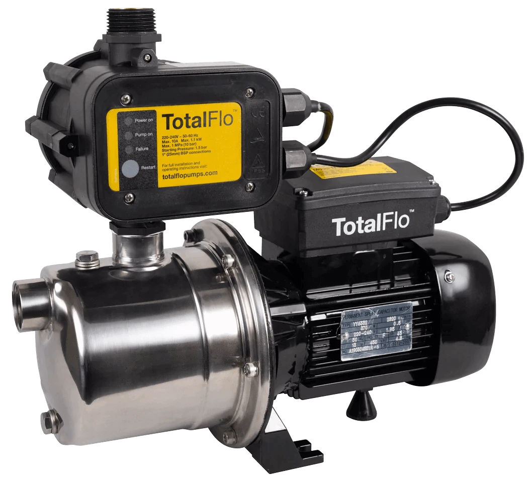 Davey Total Flo TF50J 50L/min Pressure Pump with Controller + Optional Installation - Installed Today