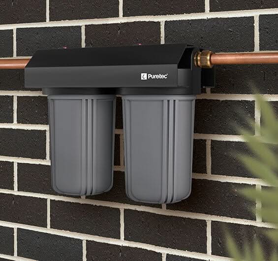 Puretec EM2 - 60 Whole House 10"x60LPM Twin Filter System - Installed Today
