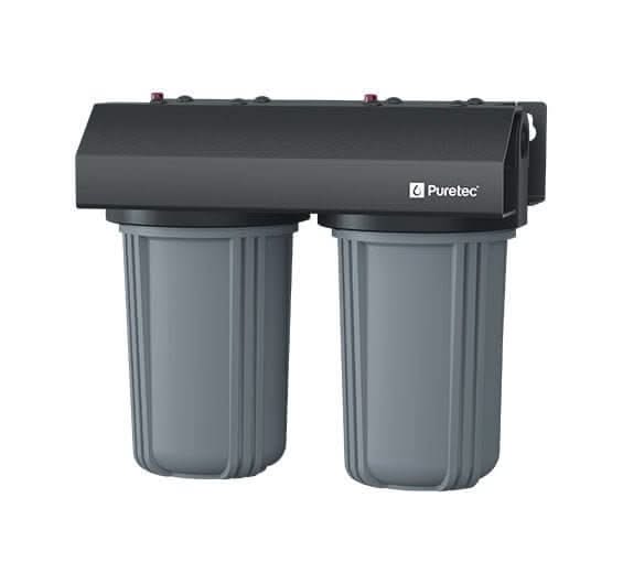 Puretec EM2 - 60 Whole House 10"x60LPM Twin Filter System - Installed Today