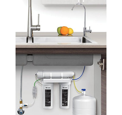 Puretec RO270 Kitchen Dedicated Outlet Reverse Osmosis Filter System + Optional Installation - Installed Today
