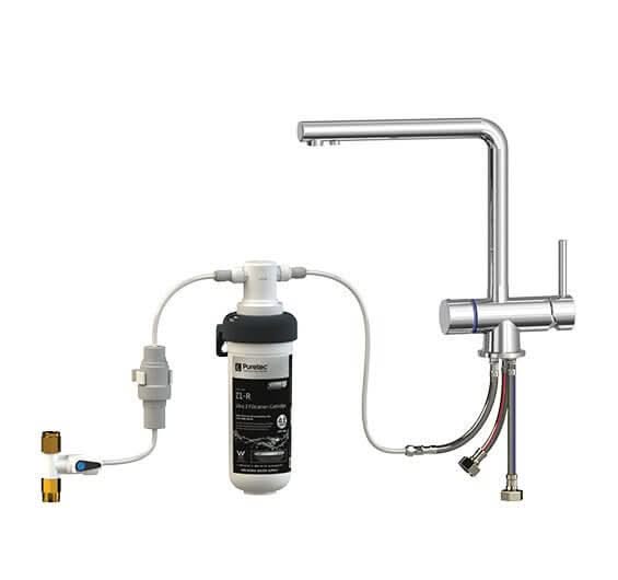 Puretec Tripla T4 Under Bench Mains 0.1 Micron Filter System (Z1 - T4) - Installed Today