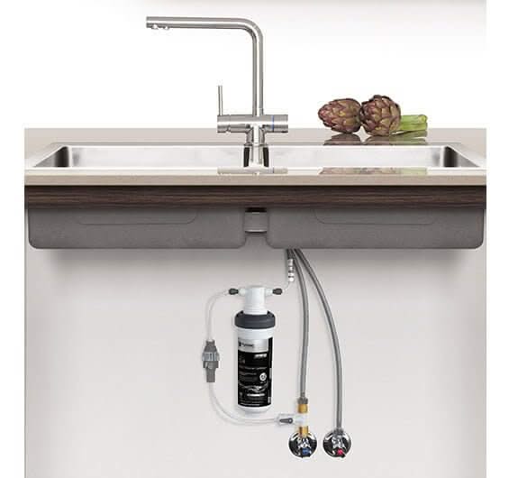 Puretec Tripla T4 Under Bench Mains 0.1 Micron Filter System (Z1 - T4) - Installed Today