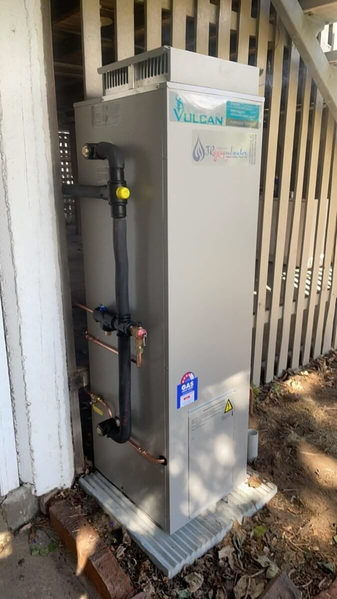 Rheem 4-Star 135L LPG Gas Hot Water System - Installed Today