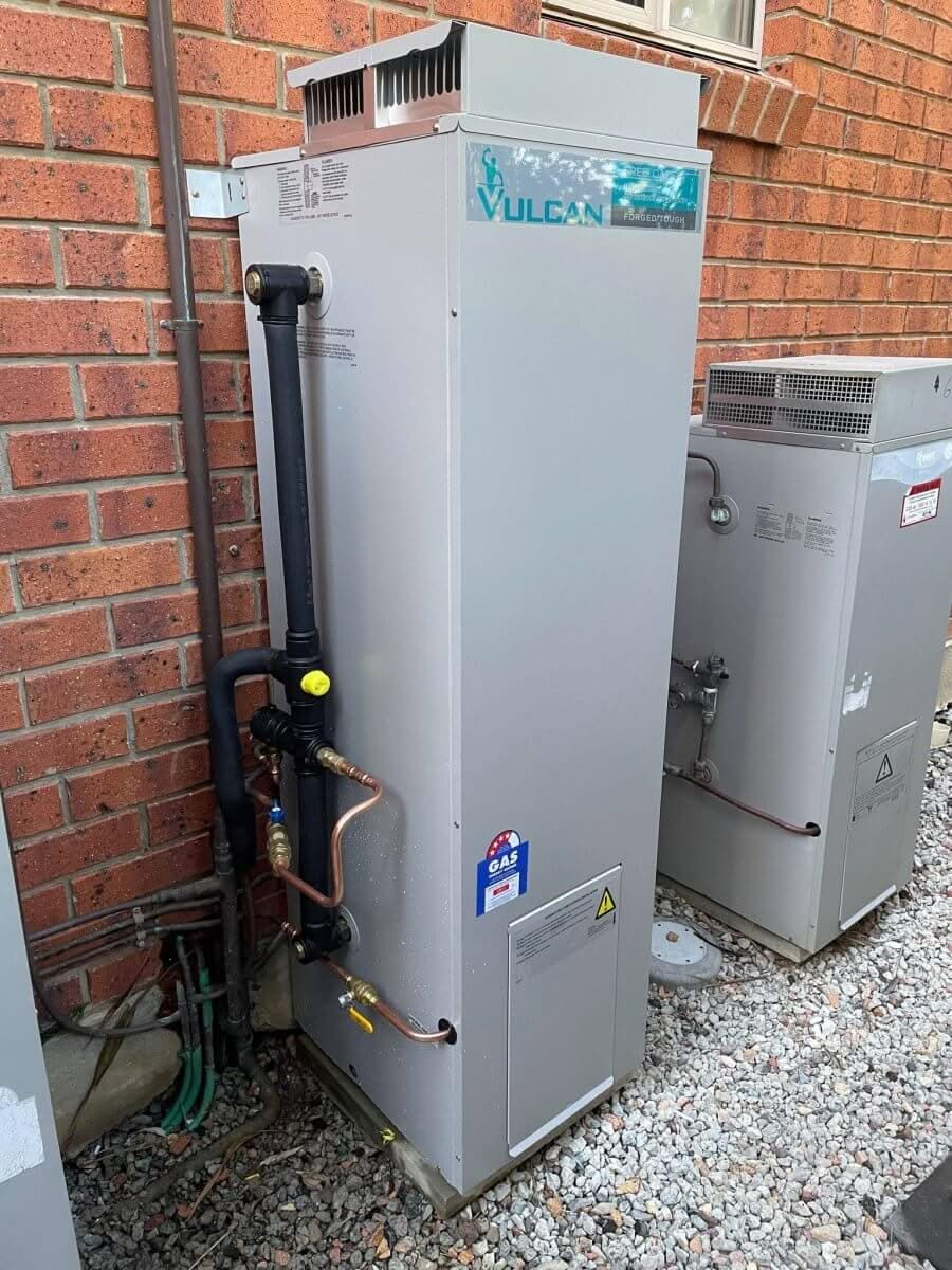 Rheem 4-Star 135L LPG Gas Hot Water System - Installed Today