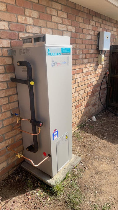 Rheem 4-Star 135L Natural Gas Hot Water System - Installed Today