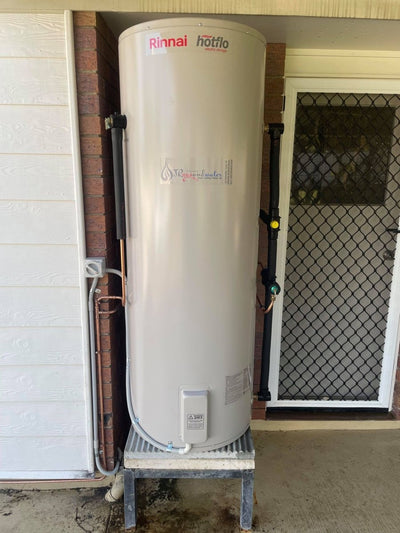 Rinnai 315L Electric Hot Water System - Installed Today
